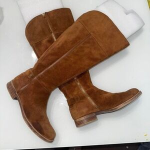 Franco Sarto brown suede‎ knee high boots